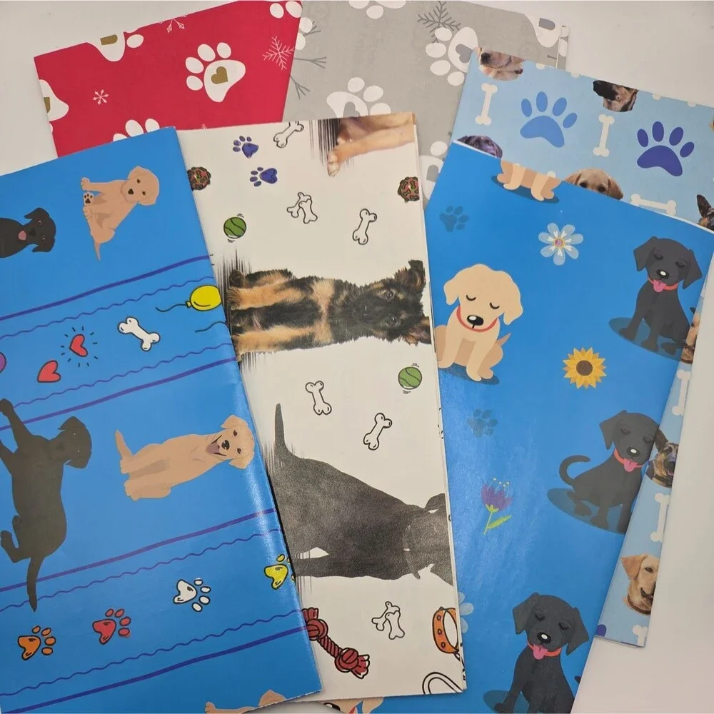 6 Guiding Eyes For The Blind Wrapping Paper sheets 20